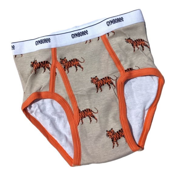 Gymboree Boys S 5-6 Tiger/Stripe/Gecko Underwear (3) - Picture 3 of 11